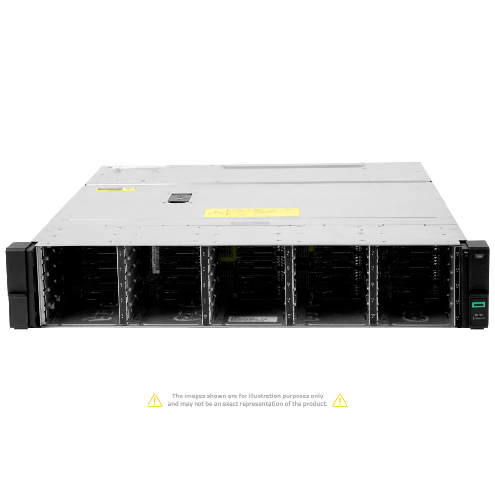 Q1J17A HPE D3710 12G SAS 25SFF ENCLOSURE + 15 x 1.2 TB HDD
